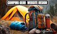 design camp tent gps tracker water bottle tarp hiking boot wordpress website