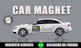 do car magnet, and truck, van, vehicle wrap, professional car magnet