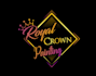 design modern clothing, monogram, crown, jewelry logo