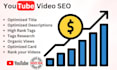 seo for optimize your youtube videos