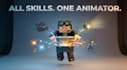 create 3d minecraft animations