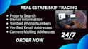 offer skip tracing for USA, bulk skip tracing, llc skip tracing for real estate
