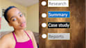 write research and summary writing with urgency