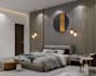 do bedroom interior design and 3d rendering