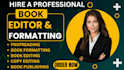 developmental edit, proofread and format your nonfiction, fiction book, memoir
