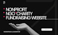 design nonprofit ngo charity website or donation website
