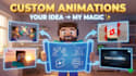 create minecraft 3d animation