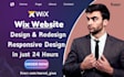 build wix website and redesign, wix booking, wix studio