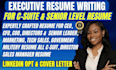 professional executive resume writing ats resume writing federal resume writing