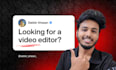 do video editing for youtube, instagram, tiktok in 24 hours