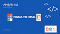 convert figma to HTML, bootstrap 5