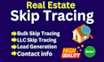 provide real estate skip tracing services by tloxp in bulk