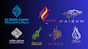 design luxury arabic logo and arabic calligraphy