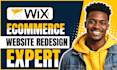 redesign wix ecommerce website update wix website clone wix revamp wix website