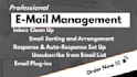 organize and manage your email account with professionalism