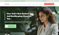 design responsive accounting website bookkeeping website finance investment web