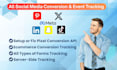 setup or fix tiktok pixel, pinterest, snapchat, linkedin conversion API via GTM
