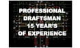 be your autocad draftsman civil, architectural,  and mep