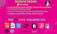 be front end web developer HTML CSS react next js javascript