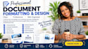 format and design professional training manual, handbook, and business document