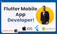 create a high quality flutter mobile app for ios and android