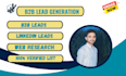 targeted b2b lead generation linkedin outreach for high quality prospects