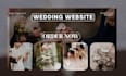create a premium wedding website invitation, rsvp