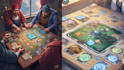 do 2d card game development, multiplayer game, trading card game board game, tcg