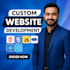 do website development as full stack developer PHP laravel developer react
