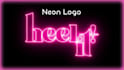 design neon logo and custom text neon signs with animation