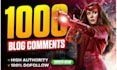 do 1000 unique domains SEO blog comment dofollow backlinks