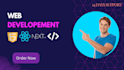 clone any website in HTML, CSS, react js, next js