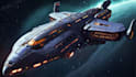 design spaceship, sci fi illustration and sci fi art