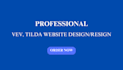 design vev website, tilda website, wix website, duda website