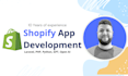 develop a shopify app public or private in shopify admin
