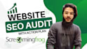 do screaming frog technical SEO audit report and website analysis