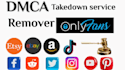 send dmca takedown notice to remove your leaked, illegal and copyright content