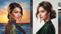 draw a realistic colored portrait