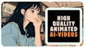 create a high quality ai generated animation for your video