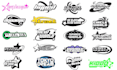 create y2k streetwear logo design