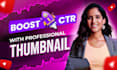 professional youtube thumbnails design