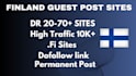 do premium guest post on finland sites