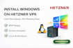 install windows on your hetzner server