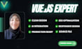 be your vue 3 expert fix bugs add features build full apps