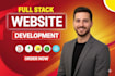 build website development, full stack, web app developer