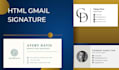 design html gmail signature