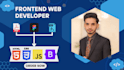 be your frontend web developer using HTML, CSS bootstrap, js
