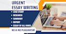do urgent essay writing as an essay writer