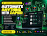 do integration or automation using zapier and make integromat