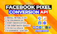 install or fix facebook meta pixel conversion API with GTM server side tracking